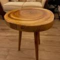 Live Edge Coffee Table (log slice).