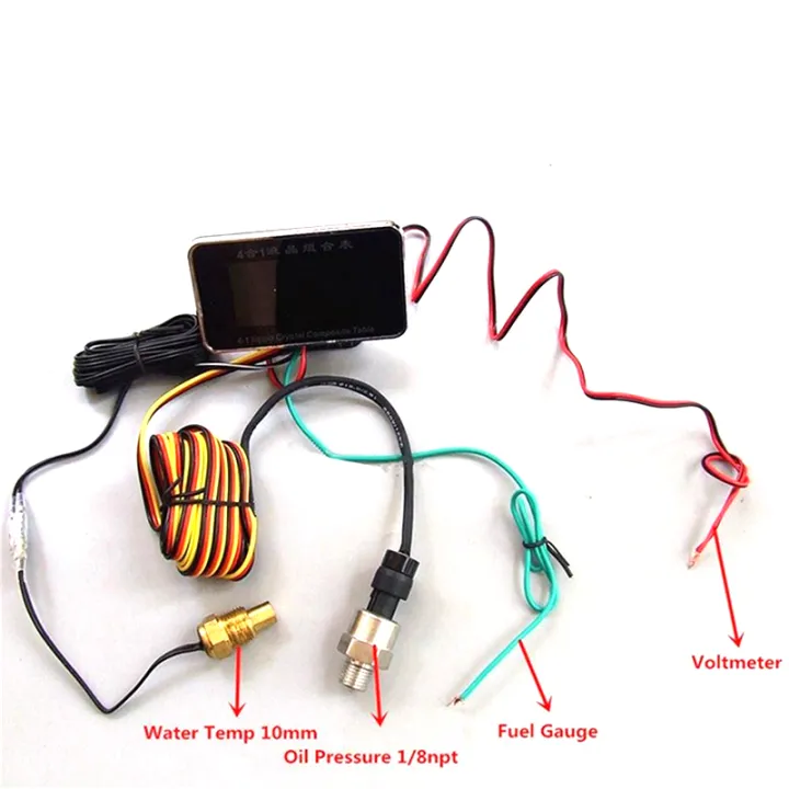 2%20In%201%20/%203%20In%201%20/%204%20In%201%20LCD%20Digital%20Oil%20Pressure%20Gauge%20Voltmeter%20Fuel%20Level%20Meter%201/8%20NPT%20Oil%20Press%20Sensor%20+%20Water%20Temp%20Sensor%20-%20Image%206