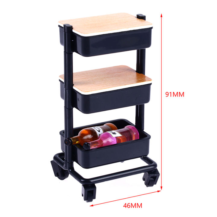1Set%201:12%20%20Dollhouse%20Miniature%20Trolley%20Dining%20Cart%20with%20Wheels%20Storage%20Display%20Shelf%20Bookshelf%20Furniture%20Model%20Decor%20Toy%20-%20Image%205