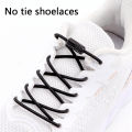Elastic Laces No Tie Shoe Laces Shoes Round Shoelaces for Sneakers Without Ties Kids Adult Quick Shoe Lace Bands.