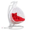 Double Hanging chair or Hanging swing with 18 gauge stand and 4 long Cousins. 