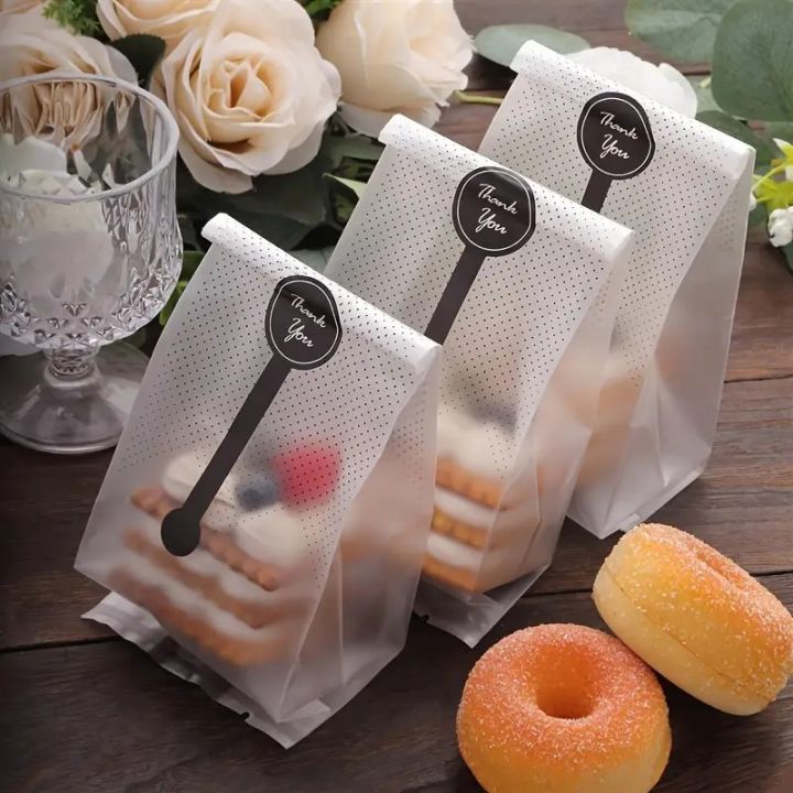 60pcs%20Black%20Polka%20Dot%20Frosted%20Rectangular%20Biscuit%20Bag,%20Gift%20Packaging%20Bag,%20With%20Black%20Self-adhesive%20Sticker%208.86''%C3%973.54''%20-%20Image%205