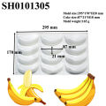 SHENHONG Fruits Mousse Cake Molds Orange Pear Mango Strawberry Durian Design Silicone Cake Moulds Dessert Decorating Tools.