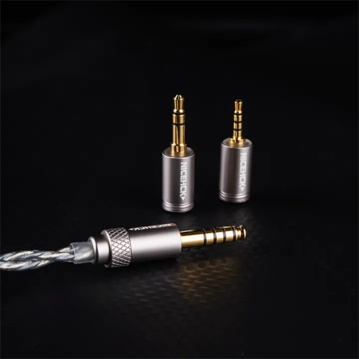 NICEHCK%20BlueLuna%20Silver%20Plated%20OFC%20Flat%202Pin%20HiFi%20Earphone%20Upgrade%20IEM%20Cable%203-in-1%20Detachable%20Plugs%20for%20HIMALAYA%20NX8%20DaVinci%20-%20Image%205