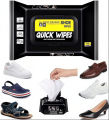 Shoe Cleaner Wipes, Shoe Wipes Shoe Sneaker Wipes Cleaner White Shoe Quick Wipes, 2 in 1 Multipurpose Sneaker Wipes No Wash Sports Shoes (No Color Choice). 