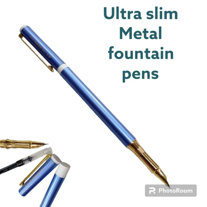 fountain%20ink%20pen%20metal%20body%20slim%20size%20with%20refiller%20-%20Image%202