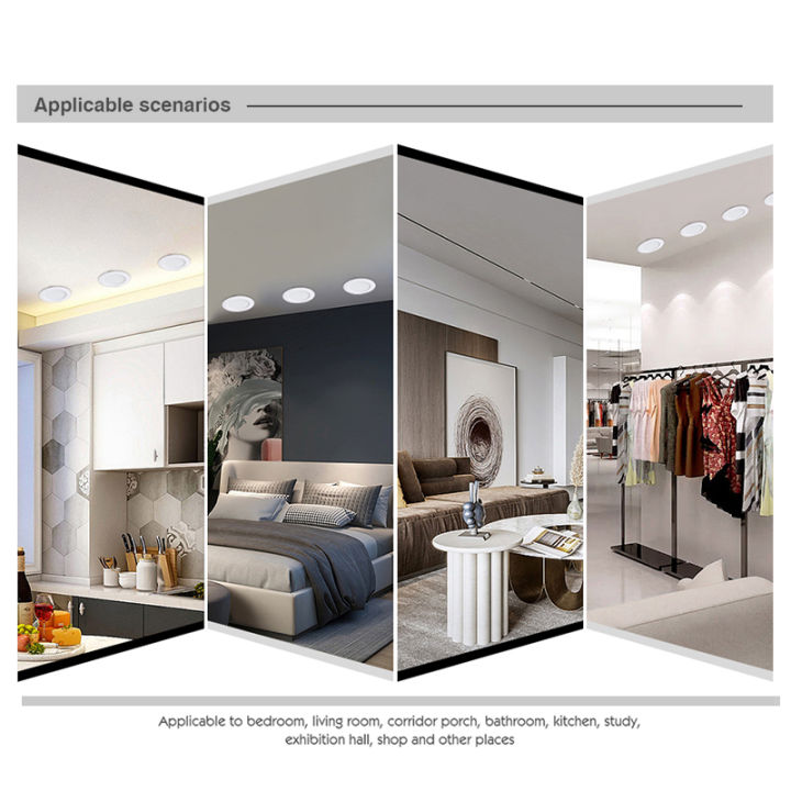 10Pcs/Lot%20LED%20Downlight%20Recessed%20Ceiling%20Lamp%20DC12V%2024V%205W%209W%2012W%2015W%2018W%20Cold%20White/Warm%20White%20Led%20Spotlight%20AC110V%20220V%20-%20Image%205