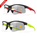 2 Pairs Fashion Photochromic Sunglasses for Men and Women Sports Outdoor Eyewear Camping Hiking Driving Glasses UV400. 