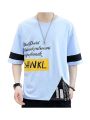 Summer New Fashionable T-Shirt For Men [ Foreign Mastery ]. 