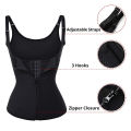 Waist Trainer Tank Top For Women Zipper Body Shaper Tummy Control Sleeveless Top Women's Activewear Body Shaping Underwear.