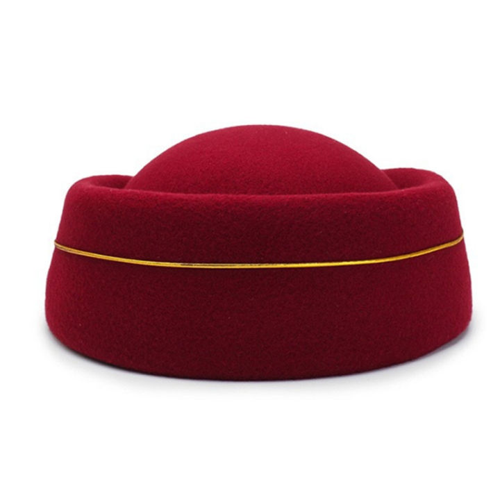 Women's%20Flight%20Attendant%20Clothing%20Accessories%20Flight%20Attendant%20Costume%20Flight%20Attendant%20hat%20Air%20Hostess%20Cosplay%20Business%20Uniform%20-%20Image%204