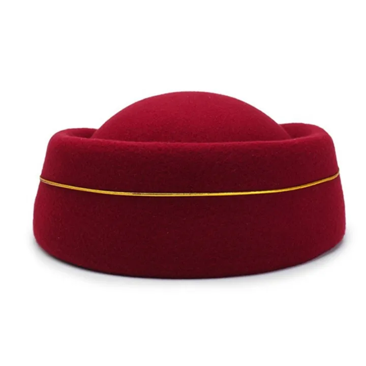 Women's%20Flight%20Attendant%20Clothing%20Accessories%20Flight%20Attendant%20Costume%20Flight%20Attendant%20hat%20Air%20Hostess%20Cosplay%20Business%20Uniform%20-%20Image%204
