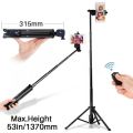 Yunteng VCT-1688 2in1 protable mini cellphone selfie stick tabletop tripod. 