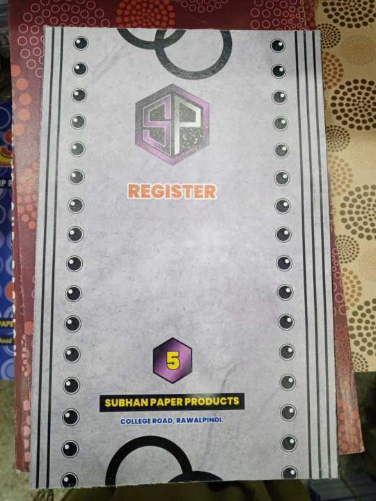 *School Register Notebook - (A4 Size)*

*Stay Organized, Achieve Success!*

Durable and reliable, our School Register Notebook is perfect for students, teachers, and administrative staff. Record notes, grades, and important information with ease.