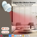 Tuya Zigbee 3.0 PIR Motion Sensor Detector Infrared Smart PIR Sensor Wireless Home Alarm System Works with Home Assistant Z2M. 