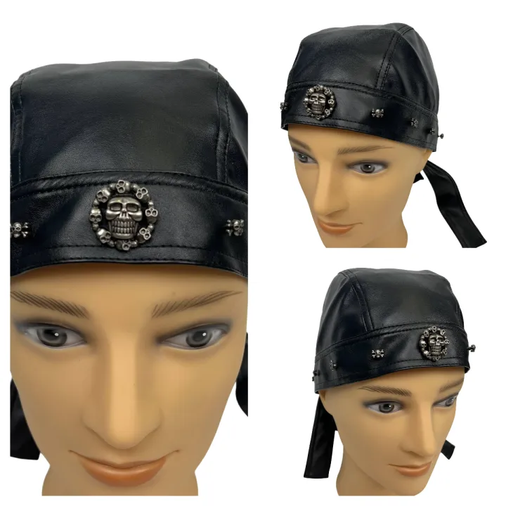 Black%20Leather%20Skull%20Bandana%20Motorcycle%20Helmet%20%E2%80%93%20Edgy%20Halloween%20%20for%20Urban%20Biker%20Cosplay%20-%20Image%204