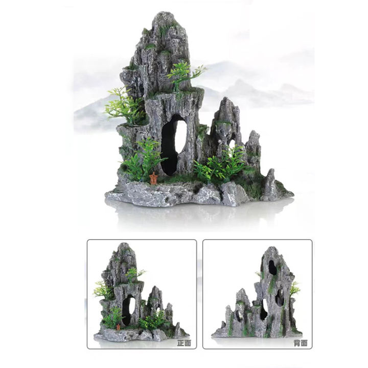 Resin%20Aquarium%20Rockery%20Mountain%20Decoration%20Artificial%20View%20Rock%20Cave%20Stone%20Tree%20Fish%20Tank%20Ornament%20Pet%20Supplies%20Home%20Decor%20-%20Image%204