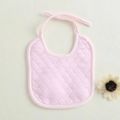 Baby Bibs Saliva Towel High Quality Double Layers Waterproof Learn to Eat 1 Pc. 