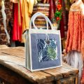 Eco-Friendly Jute Lunch Bag – Reusable & Stylish for Daily Use.