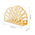 Tabletop Tissue Dispenser Napkin Holder Hollow Stainless Steel Tissue Dispenser Tissue Boxes for Home Countertop Decor VC. 