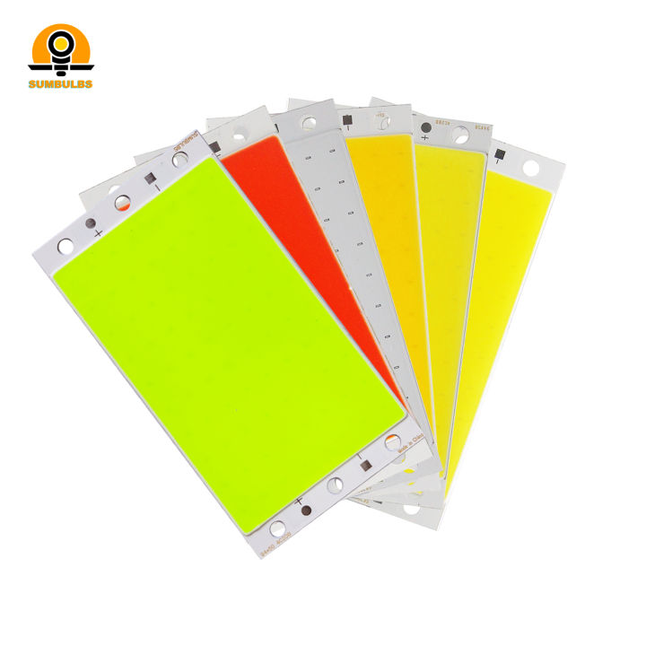 DC 12V 16W COB LED Panel Light Strip Lamp Module 1600LM Ultral Bright 5 ...