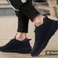 Men's Sport Shoes Mesh Breathable Sneakers, Summer, Shock Absorption, Ultralight, Royal Blue / Navy Blue , Running Shoes, Youth Training Shoes (Gym , exercise, office Casual and other use)Low Price. 