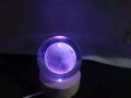 3D Crystal lamp. 3D Crystal Table Lamp.. 