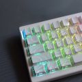 2025 Super Contour PBT Keycaps Side Glow Light Mechanical Keyboard Original Factory Height for 61/68/75/84/87 Keys Game Keyboard. 