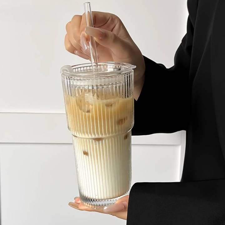 Large%20Capacity%20%20Stripe%20Glass%20Coffee%20Cup%20With%20Lid%20Cover%20Straw%20Transparent%20Drinking%20Glasses%20For%20Juice%20Iced%20Coffee%20Mugs%20Drinkware%20-%20Image%204