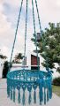 macrame swing hanging chair. 