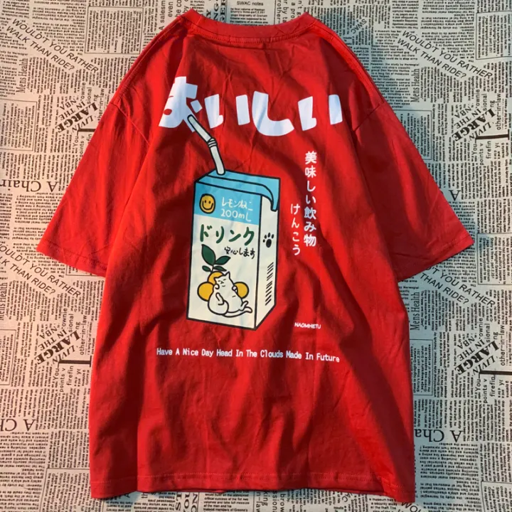Cute%20Japanese%20Cat%20Print%20Plus%20Size%20T-shirt%20Women%20Summer%20Short%20Sleeve%20Loose%20Casual%20Tee%20Shirt%20Streetwear%20Cotton%20Harajuku%20Clothing%20-%20Image%202