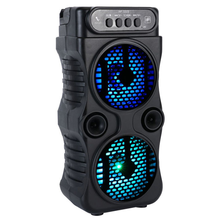 Outdoor%20Portable%20Wireless%20Speaker%20Dual%203%20Inches%20Music%20Stereo%20Subwoofer%20Bass%20USB%20Power%20Supply%20For%20Dancing%20Party%20Family%20Karaoke%20-%20Image%206