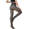Thicken Polar Stockings Winter Warm Leggings Women'S Fleece Lined Tights Skin Effect Pantyhose Fake Translucent Wool Sock Pants. 
