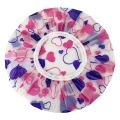 High-elastic Customized EVA Plastic Hair Cap Reusable MESH Waterproof PVC Bathing Cap PE Shower Cap.