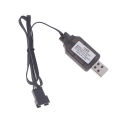 1PCS 7.4V SM-4P Plug USB Charger For DE36W DE65 HM202 EC08 EC16 RC Car M416 Electric Gel Ball Blaster Battery Charger. 