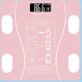 Body Fat Scale Smart Wireless Digital Bathroom Weight Scale Body Composition Analyzer With Smartphone App Bluetooth-compatible.