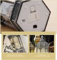 Ramadan Lantern Mini Eid Mubarak Candle Lantern Black Moon Castle Decorative Hanging Candle Lanterns for Ramadan Decorations Wedding Decorations Table Centerpiece.