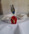 Original Chitrali cap for man handmade with Markhor and feather. 