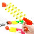 3 Pcs Fun Telescopic Fist Funny Toy Children's Birthday Halloween Party Supplies  Christmas Carnival Party  Rewards. 
