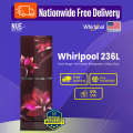 Whirlpool 236 Liter Fresh magic Pro Inverter Glass Door Refrigerator (Floret Red) with Free Delivery.