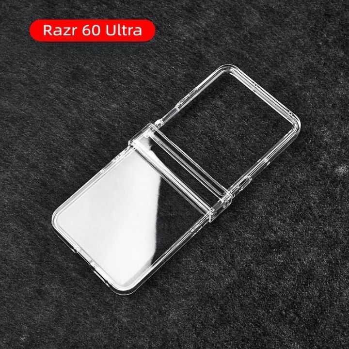 Transparent%20Phone%20Case%20for%20Motorola%20Razr%2060%2050%2040%20Ultra%20Mooto%20Razr%2060%2050%2040%20Hard%20Shell%20Clear%20PC%20Hinge%20Plastic%20Protective%20Cover%20-%20Image%203