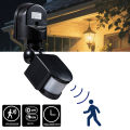Human Movement Detector Infrared Pir Motion Sensor 220V 110V 12V for Security Floodlights Adjustable Time LUX Sensitiity. 