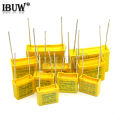 10pcs 275VAC capacitor X2 series 0.01UF ~ 2.2UF Polypropylene film capacitor New 10nf 100nf 150nf 200nf 680nf 470nf 1UF. 