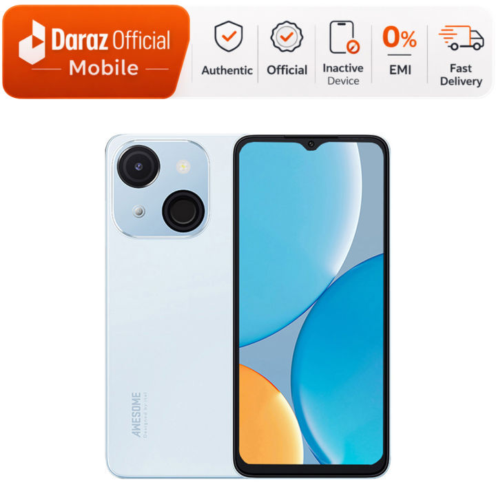 itel A50C | 2GB + 64GB | Dual Camera | Side Fingerprint Sensor