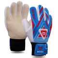 WVVOU Goalkeeper Gloves Children and Teenagers, Football Goalkeeper Gloves, Football Gloves, Double Protection, Portability. 