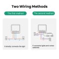 Mini Smart Switch Wall Panel Switch Wireless Smart Switch Light with Remote Control Mini Relay Receiver Home Led Light Lamp Fan. 
