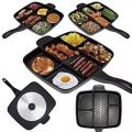 5 In 1 Magic Pan Innovation Cookware Non Stick Friyng Pan. 