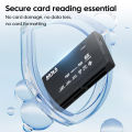 Multifunctional Usb 2.0 Memory Card Reader All In One Card Reader Mini SD TF CF M2 XD MS Carder Reader. 