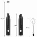 Electric Rechargeable Handheld Coffee Mixer - Perfectly Blend Your Brews With Ease.