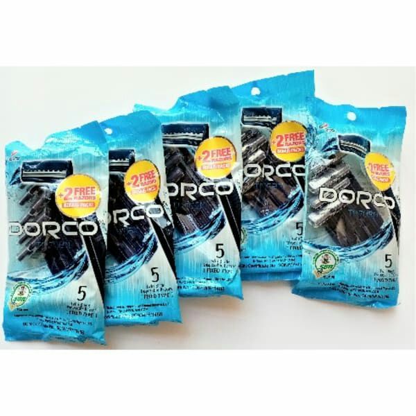 5pcs/Pack Original Dorco Twin Blade Disposable Razors Fixed Type | Daraz.pk